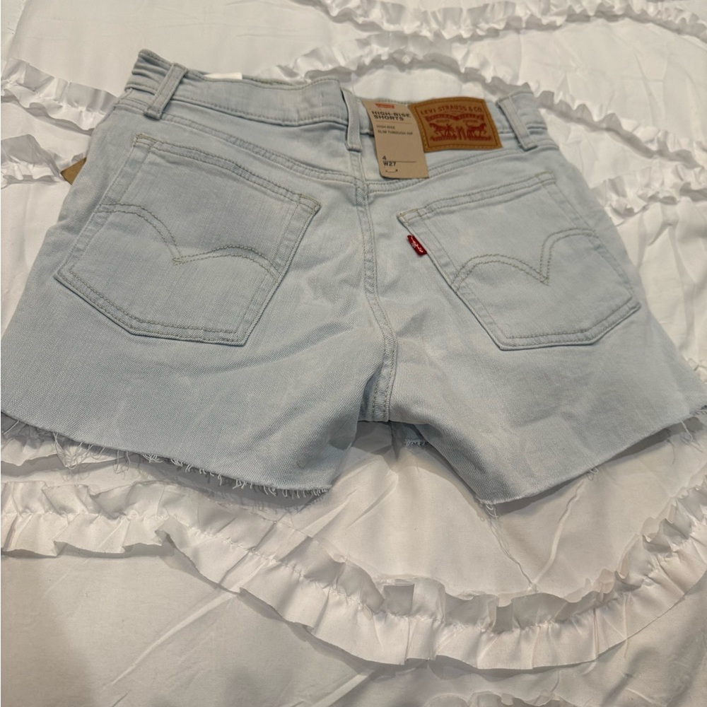 Levi's Women's Light Wash Jean Shorts